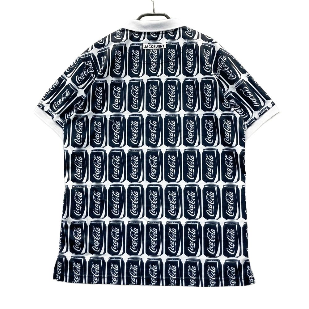 サイズ：6 JACK BUNNY ジャックバニー ×コカコーラ 半袖ポロシャツ 缶