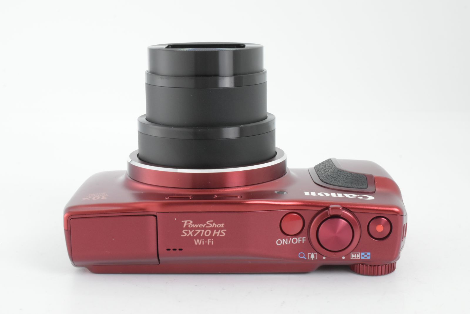 美品】Canon PowerShot SX710 HS Red 20.3MP Compact Digital Camera