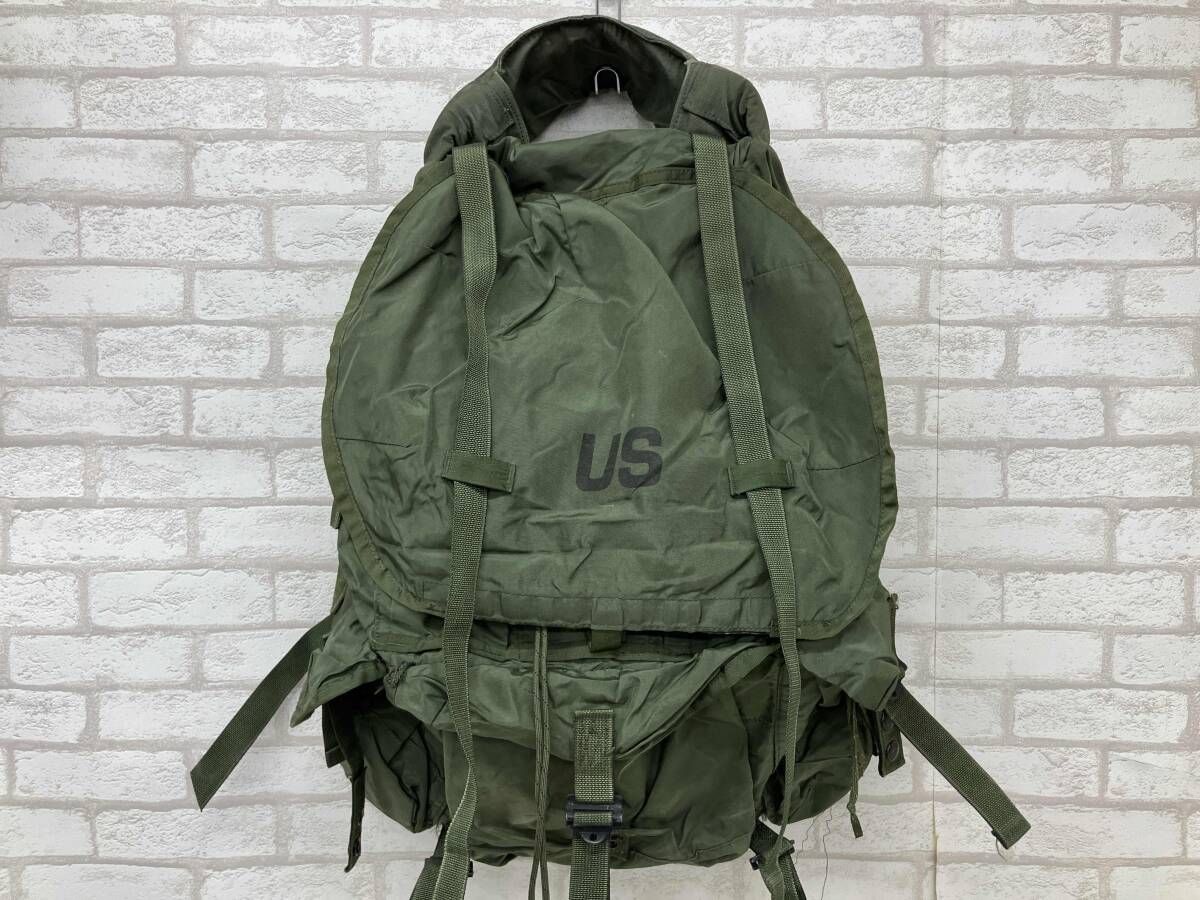 U.S. ARMY カーキ バックパック US ARMY FIELD PACK COMBAT NYLON LARGE LC-1 ミリタリー リュック