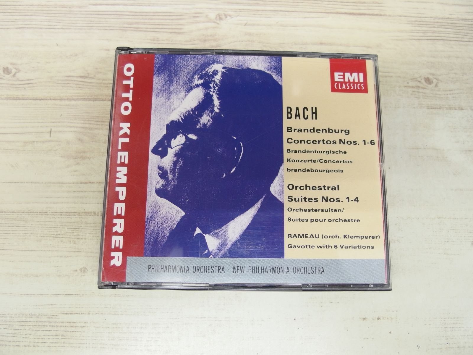 3CD / Brandenburg Concerto.1-6, Orch.suite.1-4: Klemperer / Po