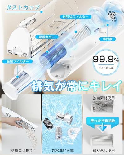 2025最新型!業界初!70 KPa強力吸引-超軽量0.6