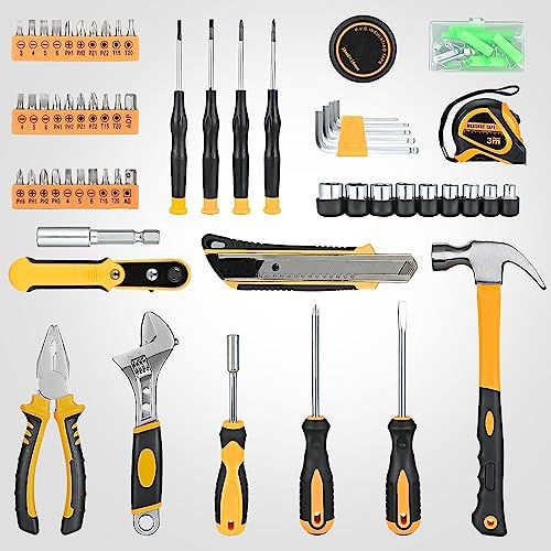 工具セット 家庭用 100点 diy ツールセット ボックス コンパクト バイク 整備 工具箱セット ホームツールセット メンテナンス 修理道具セット 道具セット ツールキット 家庭修理 家具 c 0 caf 7 5