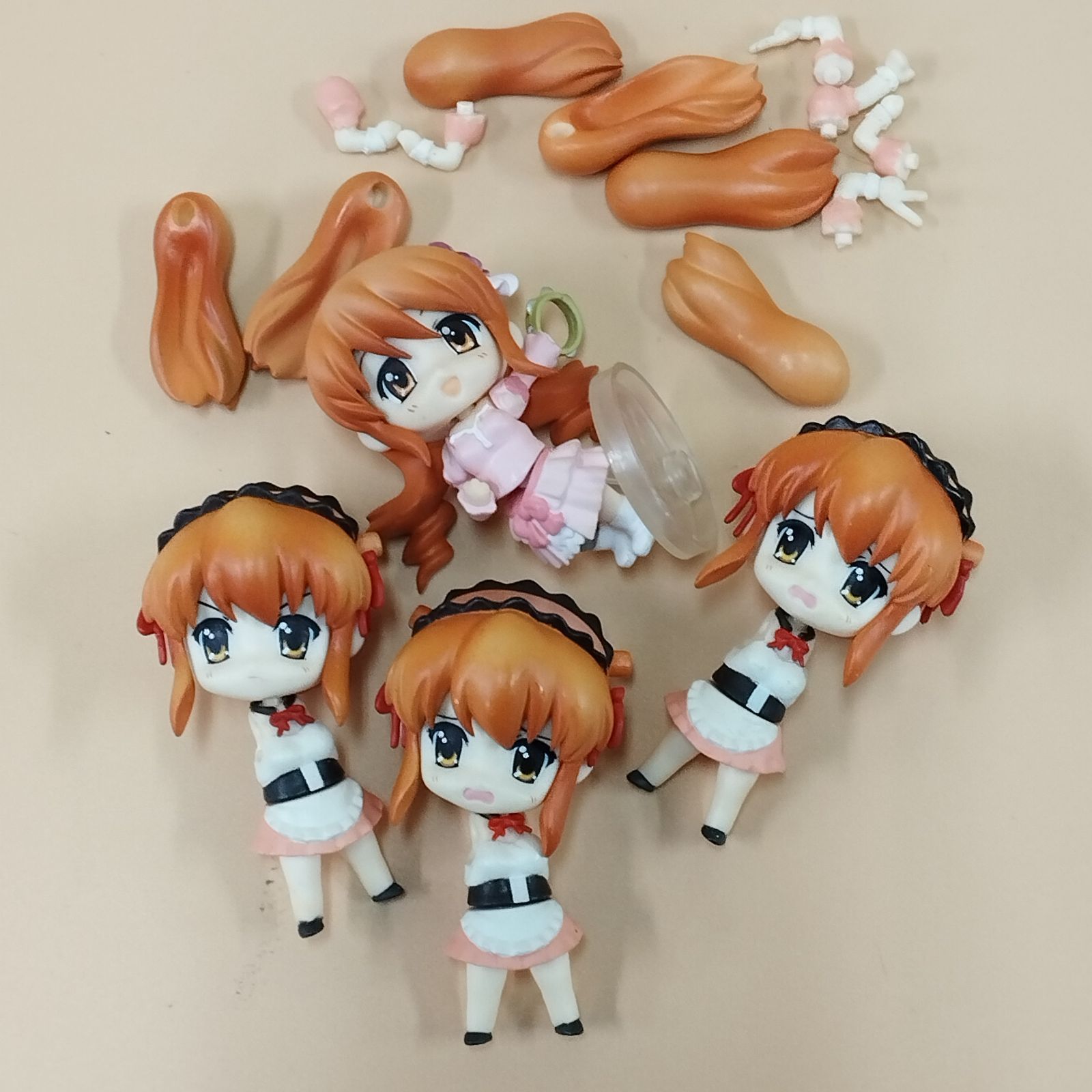 涼宮ハルヒ 長門有希 朝比奈ミクル フィギュア 限定セット ねんどろいどぷち付 D7526】涼宮ハルヒの憂鬱 ねんどろいどぷち まとめ [長門有希 キョン