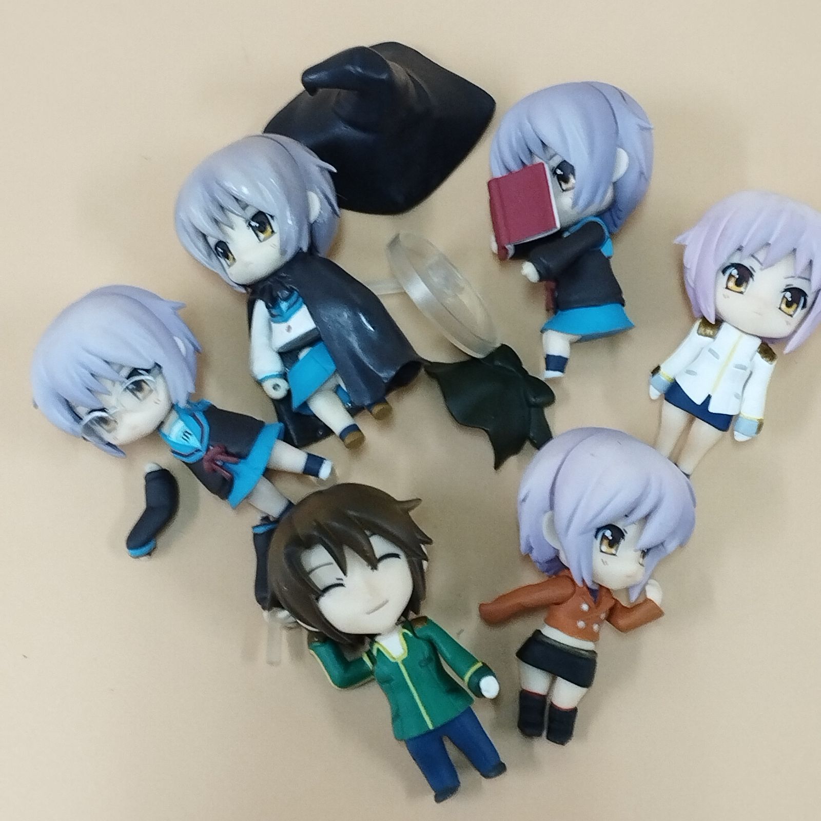 D7526】涼宮ハルヒの憂鬱 ねんどろいどぷち まとめ [長門有希 キョン