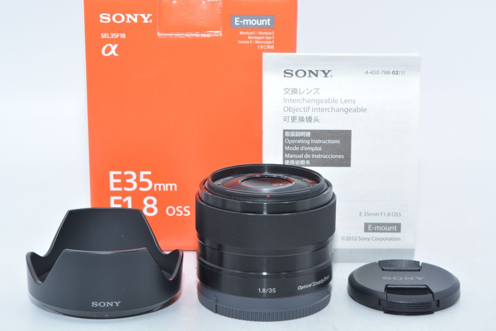 特上品】 SONY ソニー E 35mm F1.8 OSS ソニー Eマウント用 SEL35F18