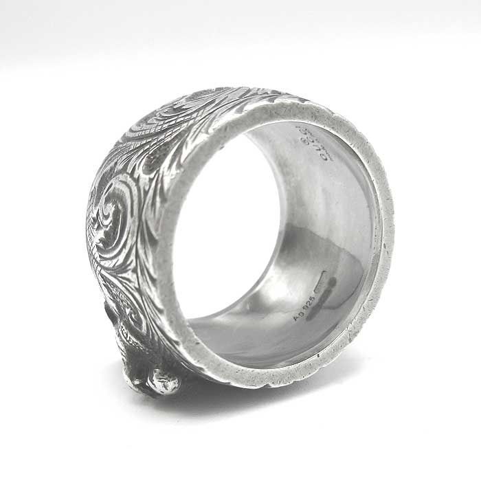 新品】グッチ リング GUCCI インターロッキングG キャットヘッド