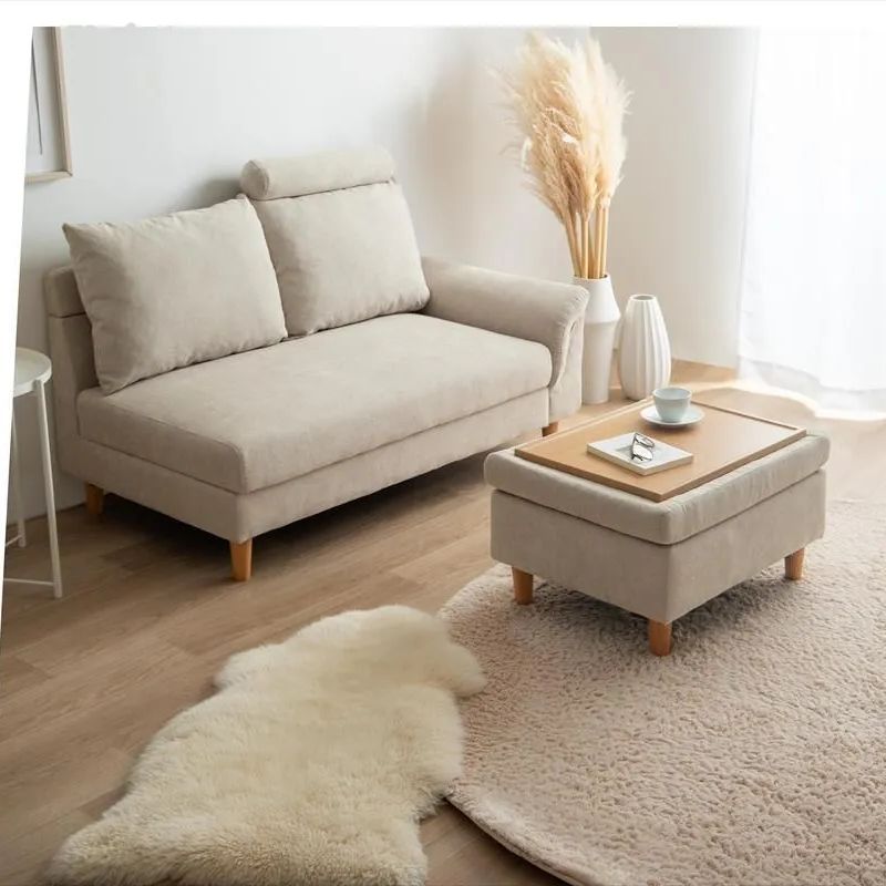 ♪2人掛 オットマン付 カウチソファセット ［幅127cm］ ソファ カウチ