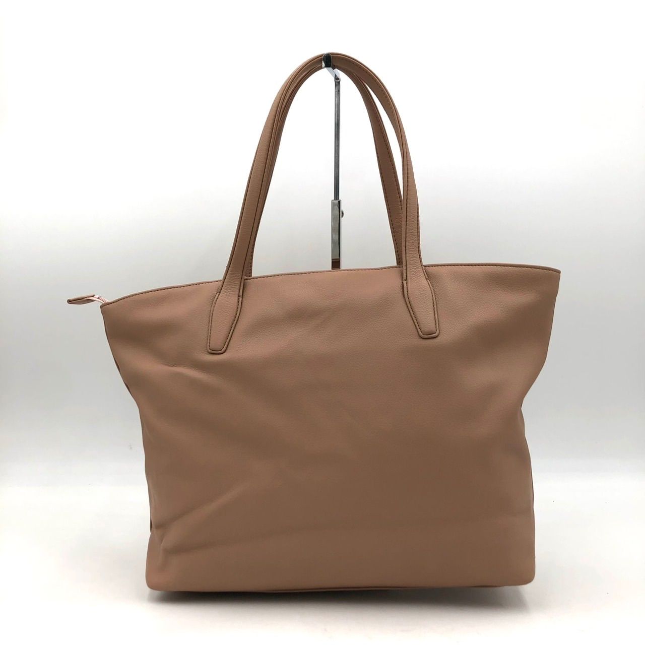 Kitamura キタムラ トートバッグ レザー ベージュ A4収納可 肩掛け 美