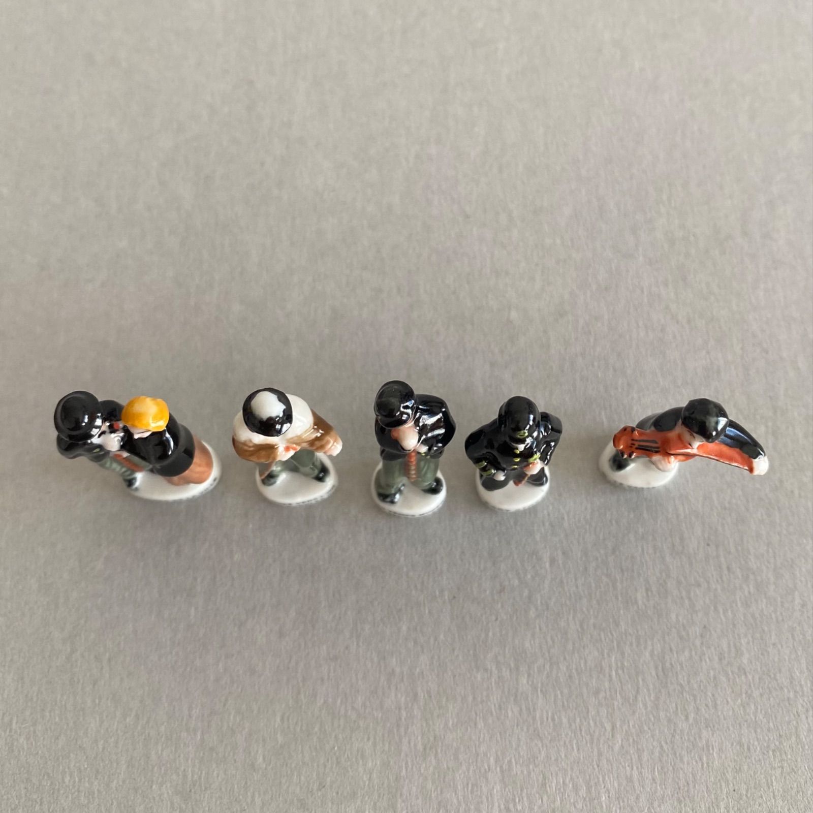 チャップリンのフェーブ 10点セット／映画／フランス雑貨／陶器