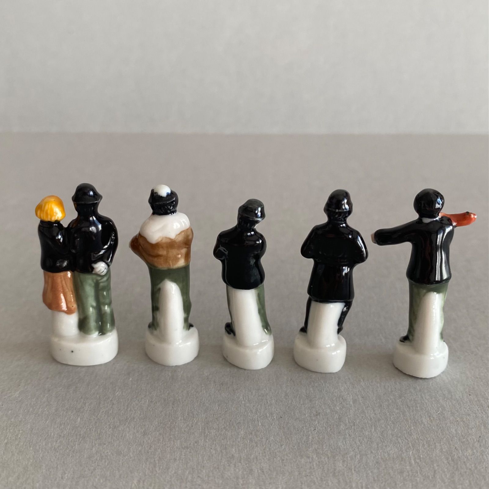 チャップリンのフェーブ 10点セット／映画／フランス雑貨／陶器