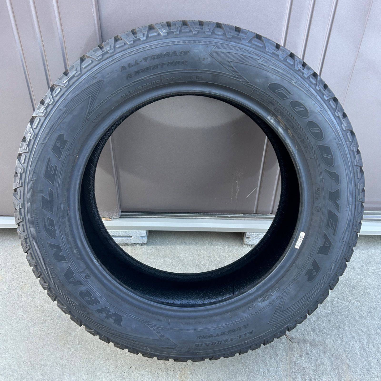 新品・未使用】GOOD YEAR グッドイヤー WRANGLER ラングラー 255/60R20