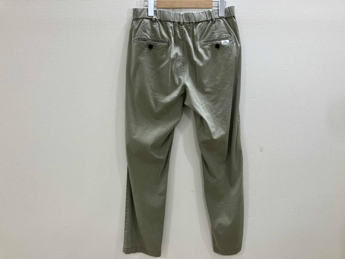 WOOLRICH ウールリッチ イージーパンツ 綿麻混イージーパンツ カーキグリーン USA S  春