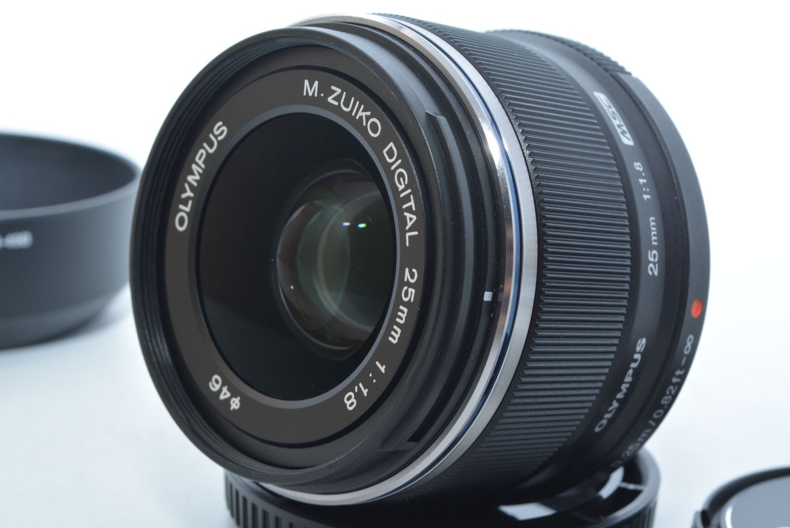 極上品】 OLYMPUS オリンパス M.ZUIKO DIGITAL 25mm F1.8 BLK ＃8916