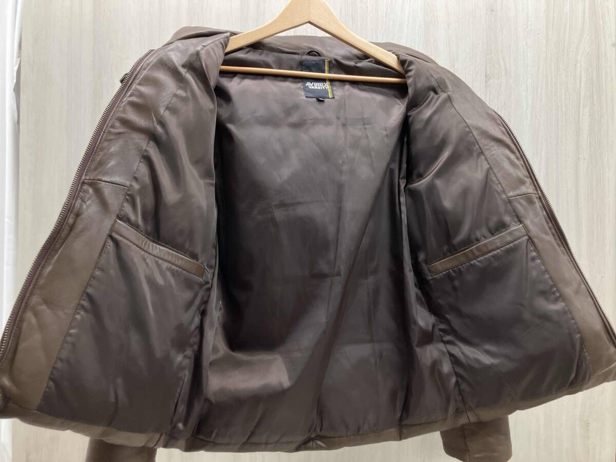 AVIREX(アヴィレックス) AVIREX レザージャケット 6181028 VARSITY 羊 