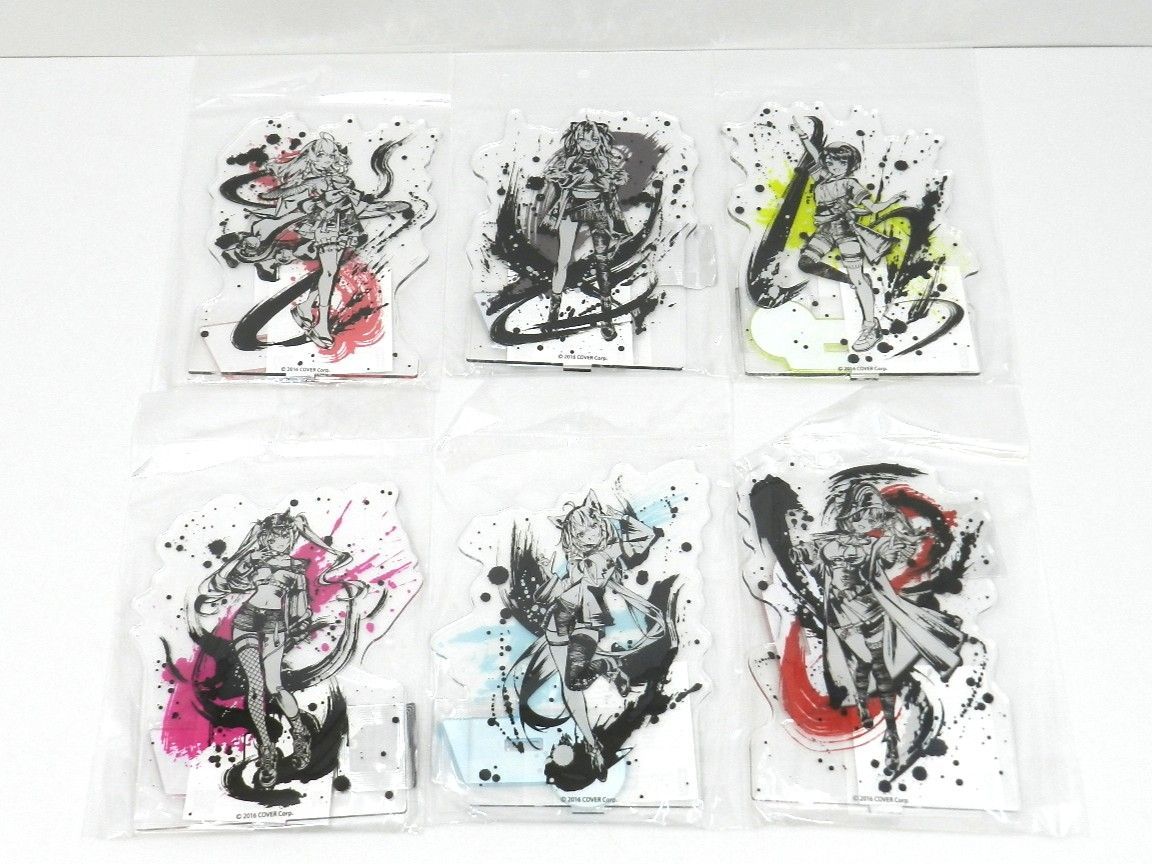 品 ホロライブ アクリルスタンド 6点セット 墨彩の宴”フェア ～推すならば 飾って魅せよう ホロライブ～ 044