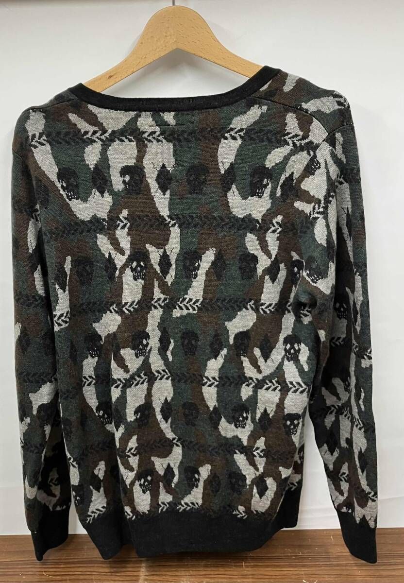 MARK&LONAマーク&ロナ／ML-13W-CD02／カモフラージュ柄ニット