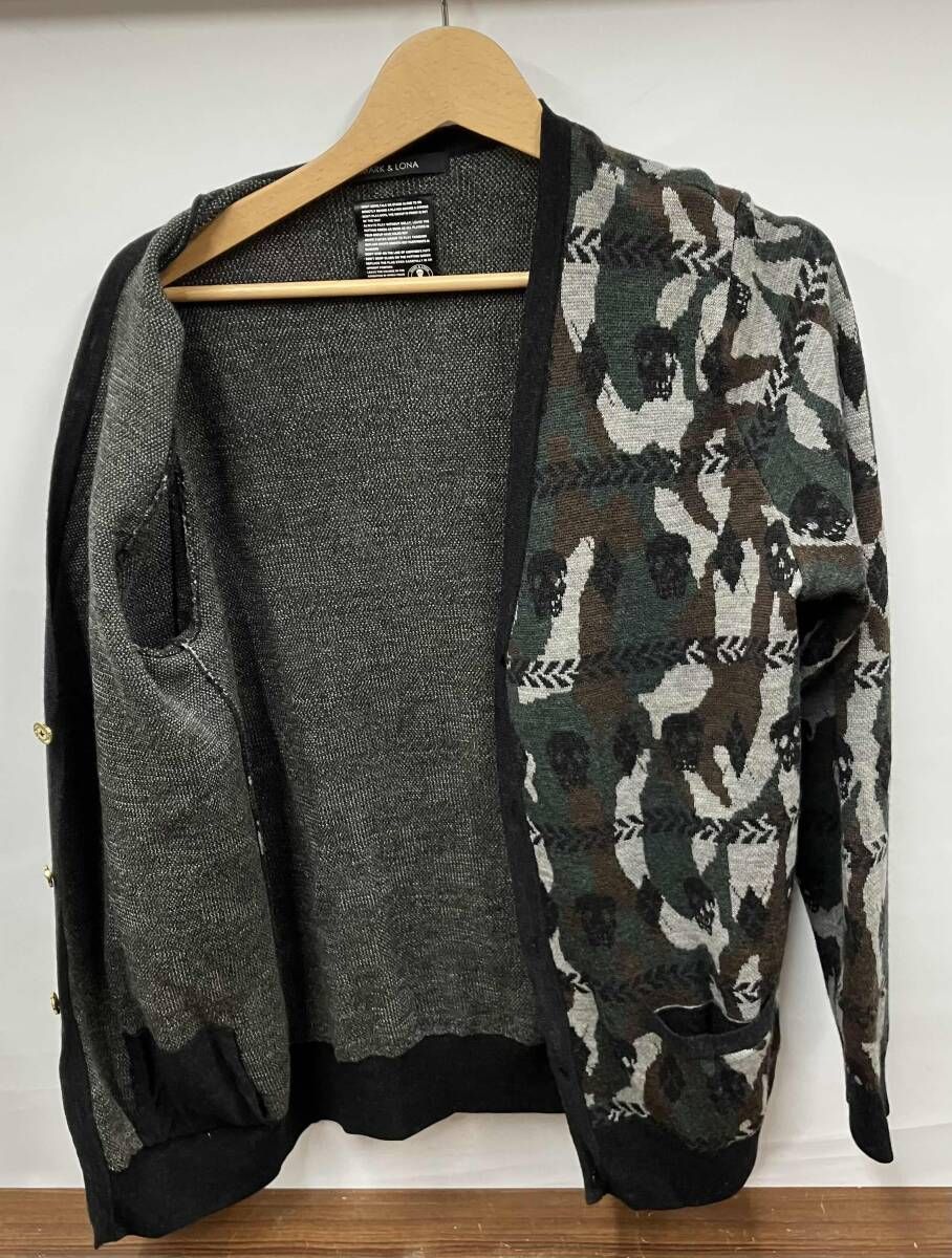MARK&LONAマーク&ロナ／ML-13W-CD02／カモフラージュ柄ニット