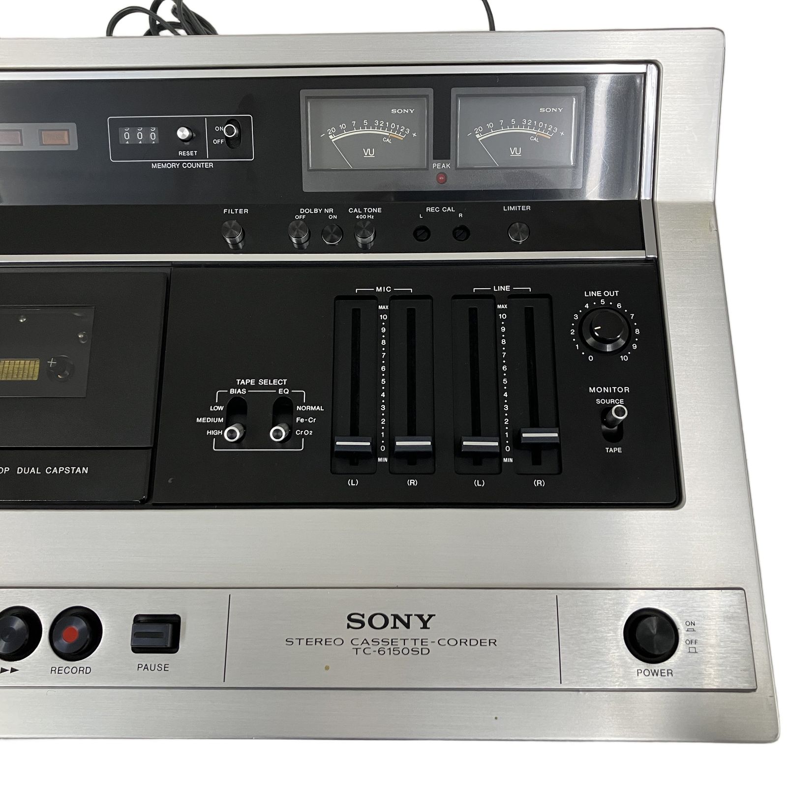 SONY TC-6150SD カセットデッキ オーディオ 音響機器 レトロ ソニー