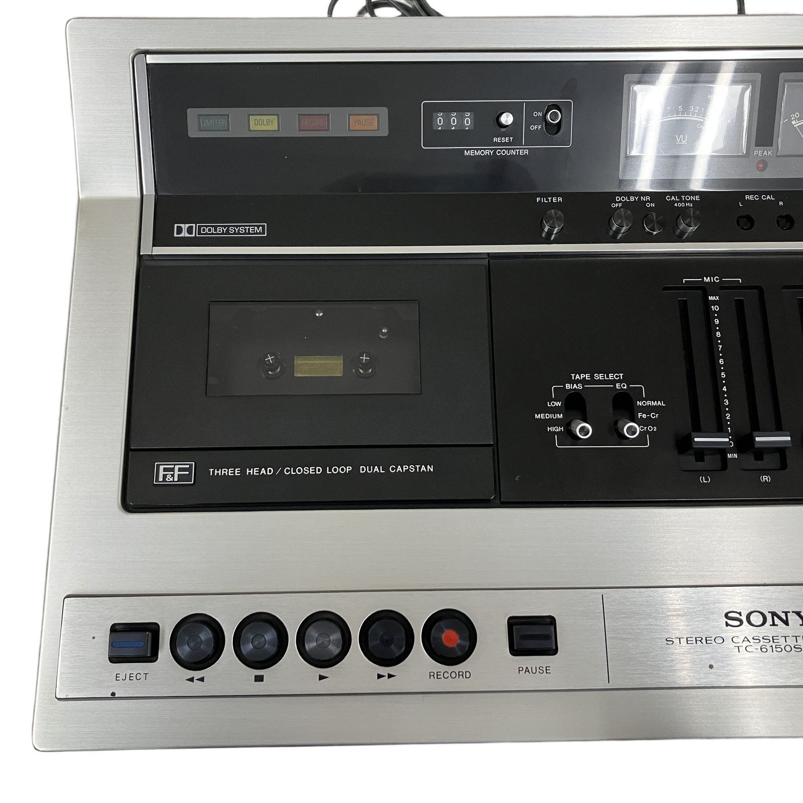 SONY TC-6150SD カセットデッキ オーディオ 音響機器 レトロ ソニー
