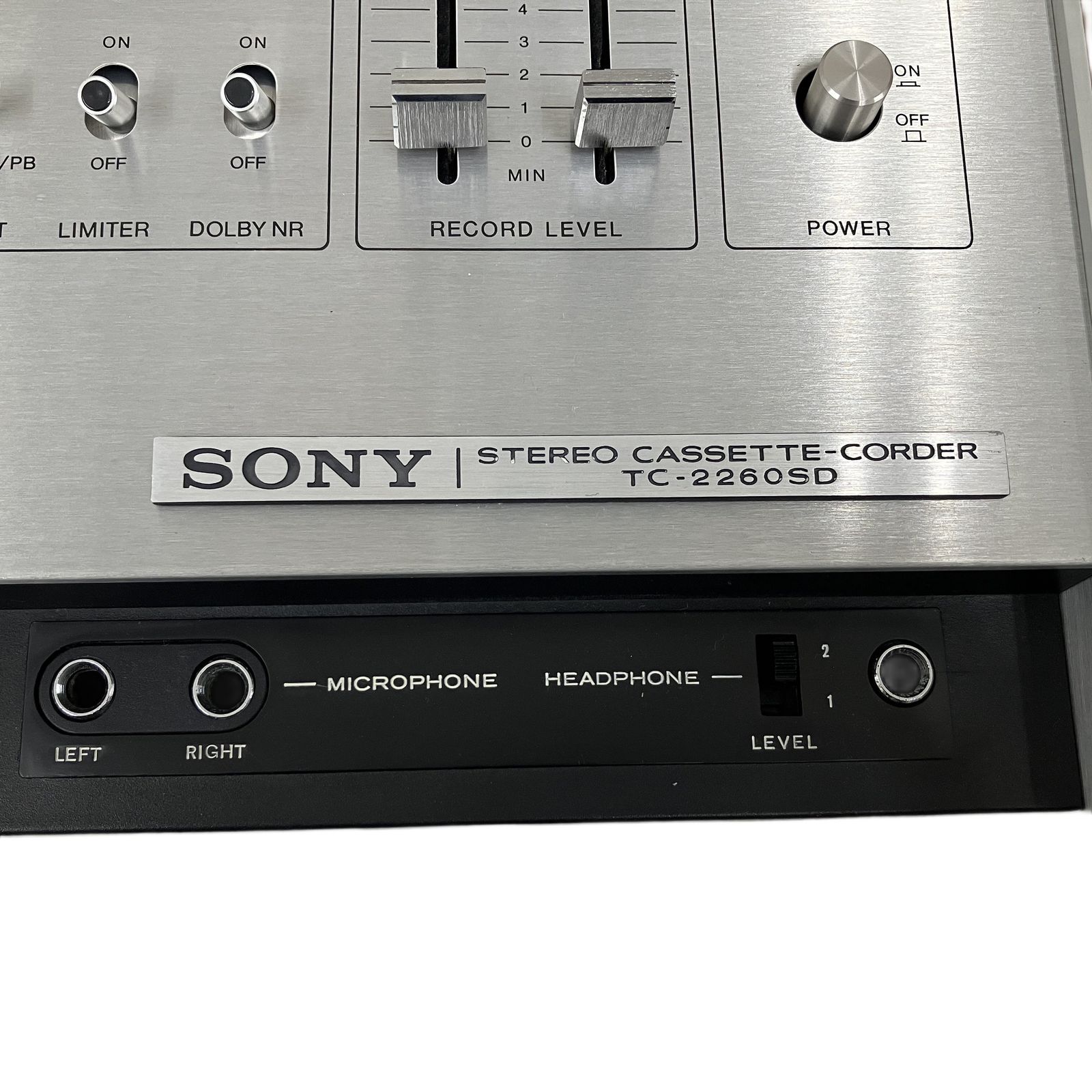 SONY ソニー TC-2260SD カセットデッキ 音響機材 ジャンク O10881629