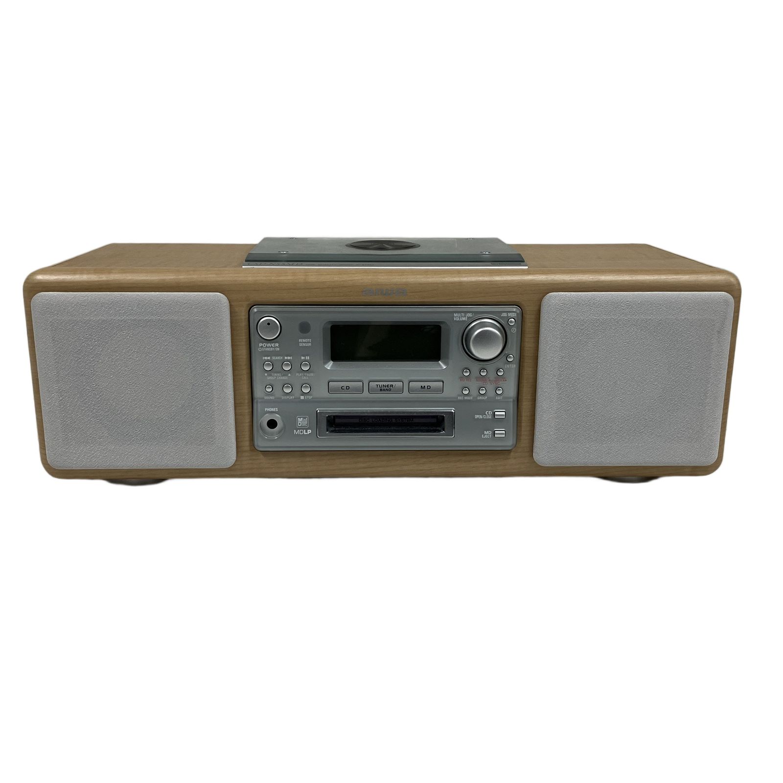 aiwa CSD-NS5MD MD/CD ステレオラジオレシーバー ラジカセ 中古 訳あり