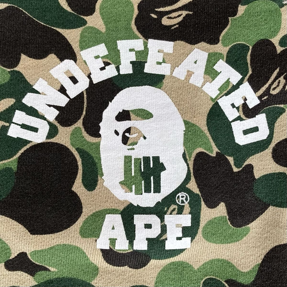 Undefeated × BAPE ABC CAMO スウェットパンツ Sサイズ a bathing ape