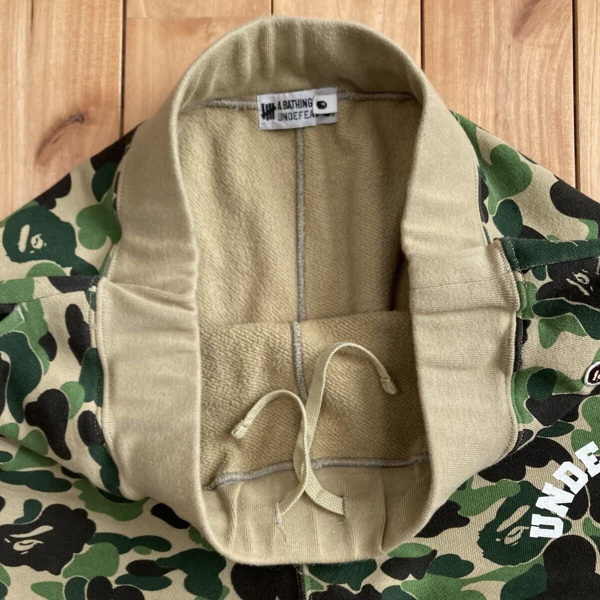 Undefeated × BAPE ABC CAMO スウェットパンツ Sサイズ a bathing ape