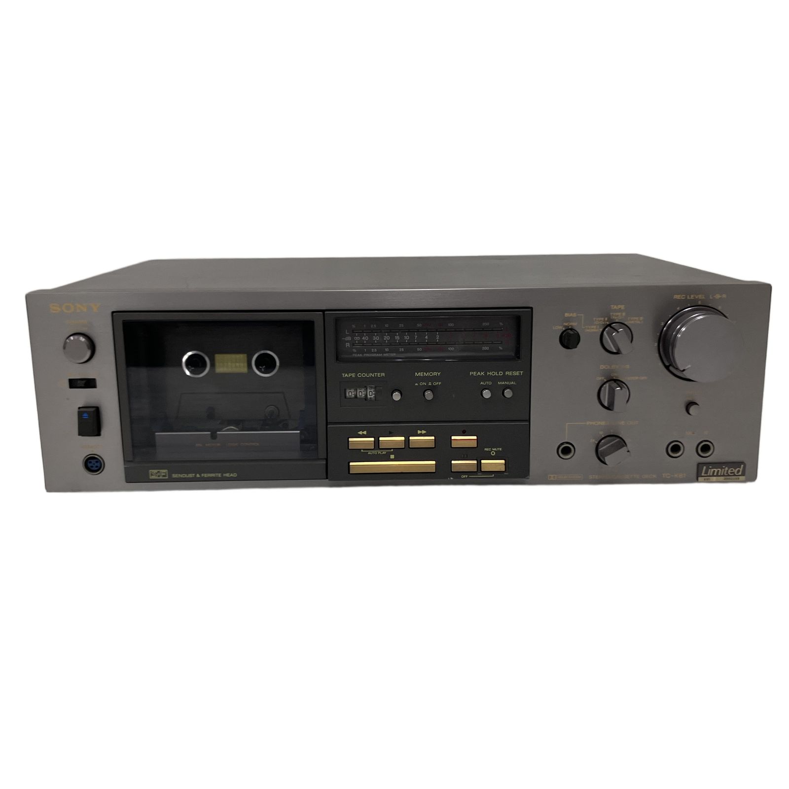 SONY TC-K61 Limited リミテッド カセットデッキ オーディオ 音響機器