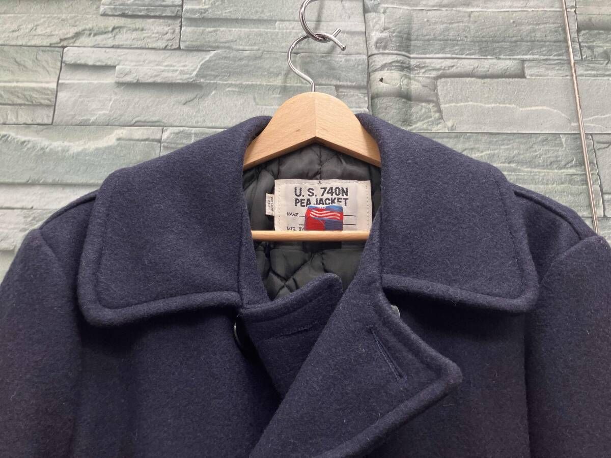 Schott ネイビー ピーコート 38 ピーコート ショット ネイビー」の人気
