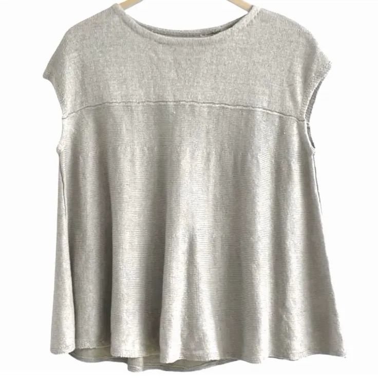 新品 BEARDSLEY ビアズリー フレンチチュチュキャミニット 麻 リネン F