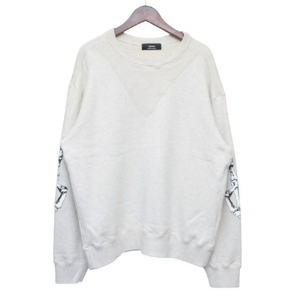 ensou. エンソウ Peace Sweatshirt ピーススウェットシャツ オーバー