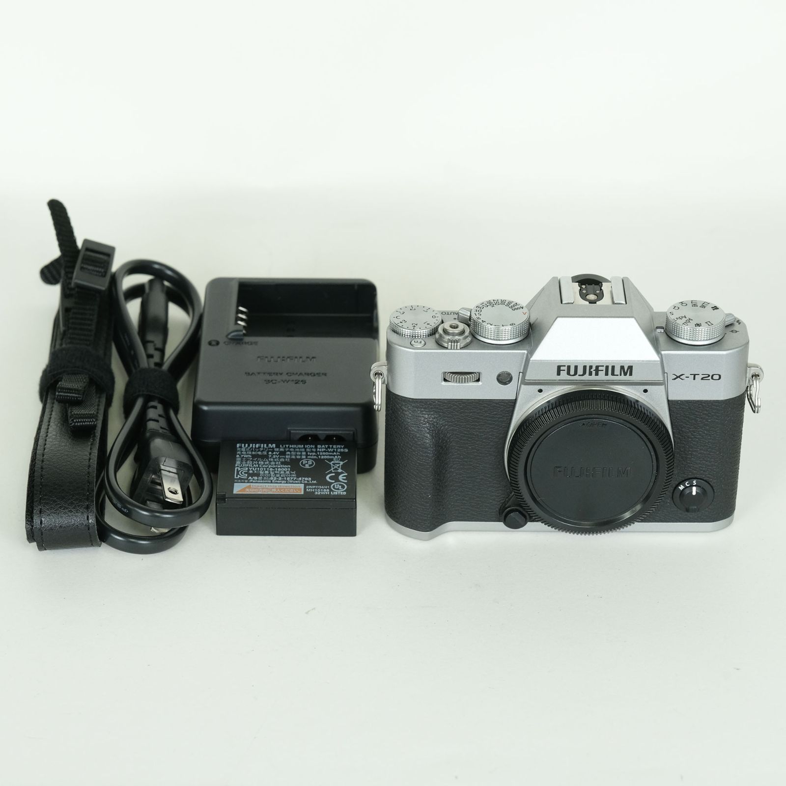 並品 | シャッター数170回] FUJIFILM X-T20 [ボディ シルバー