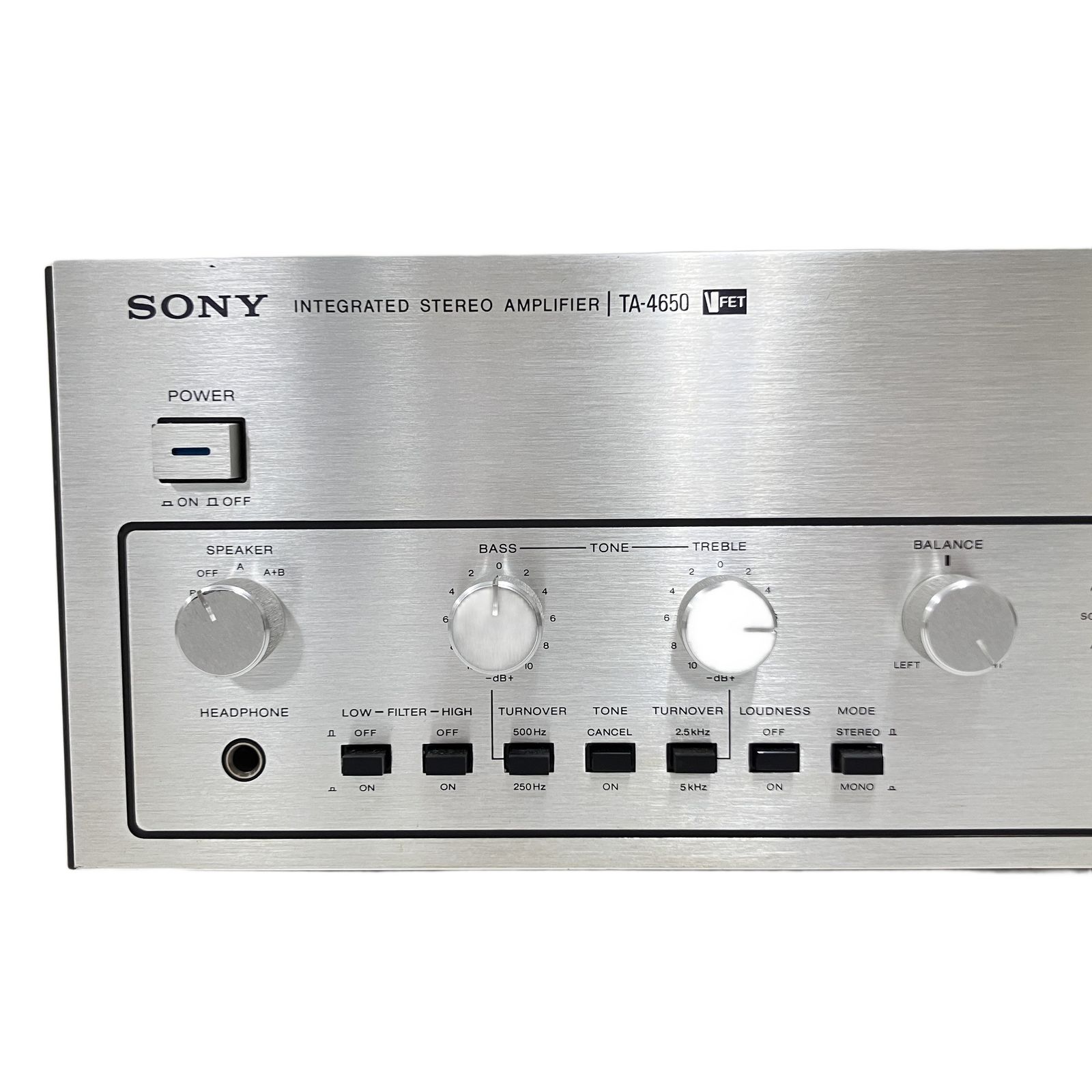 SONY ソニー TA-4650 プリメインアンプ 音響機器 オーディオ ジャンク