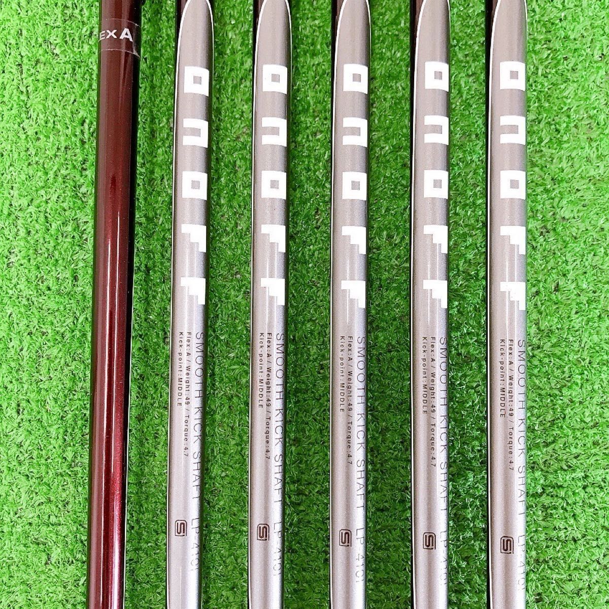 テ05☆オノフ 6本レディースアイアンセット LP-410I ONOFFLADY 同一 