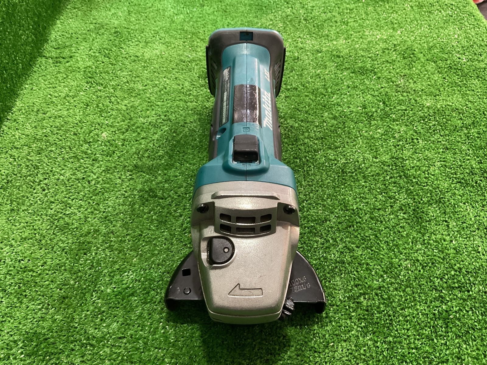 充電式ディスクグラインダ 記名消し跡有