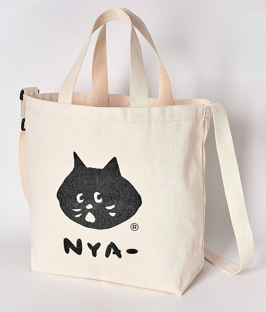 にゃー 2WAYキャンバストートバッグ クックパッドプラス2019年2月号