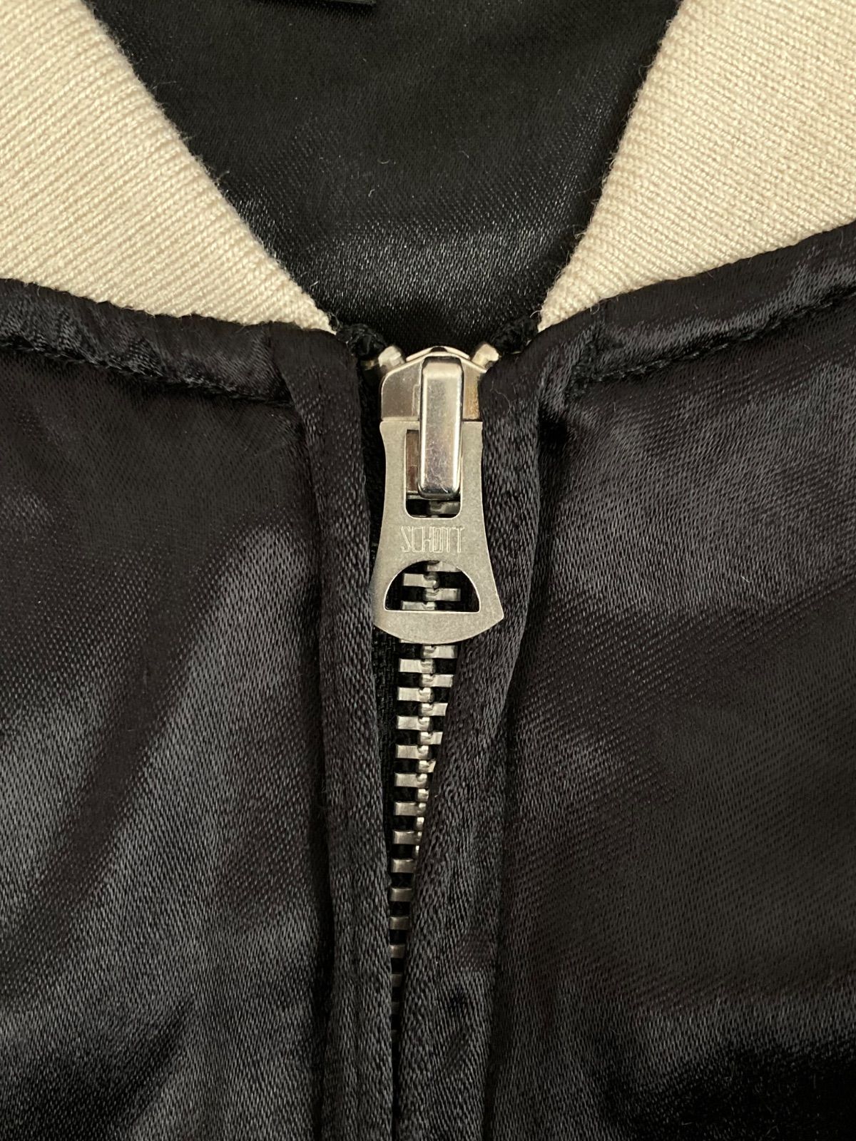 Schott ショット スカジャン スーベニアジャケット 蛇髑髏 スカル