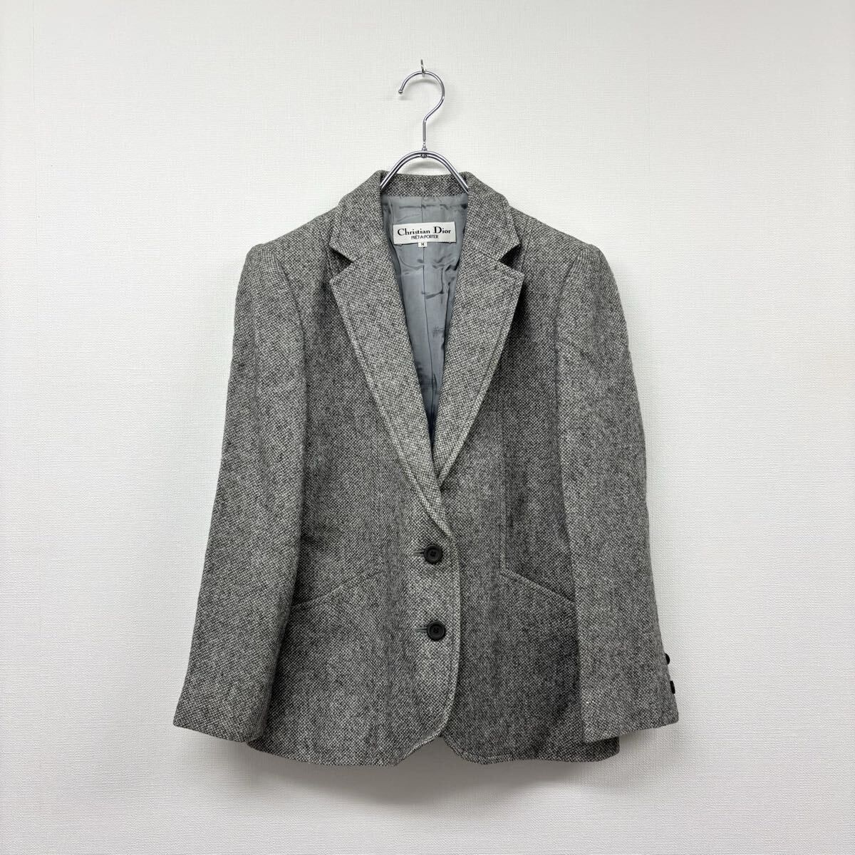 Christian Dior PRET-A-PORTER ウールジャケット 80s ~ 90s Vintage Christian Dior PRET-A-PORTER クリスチャン