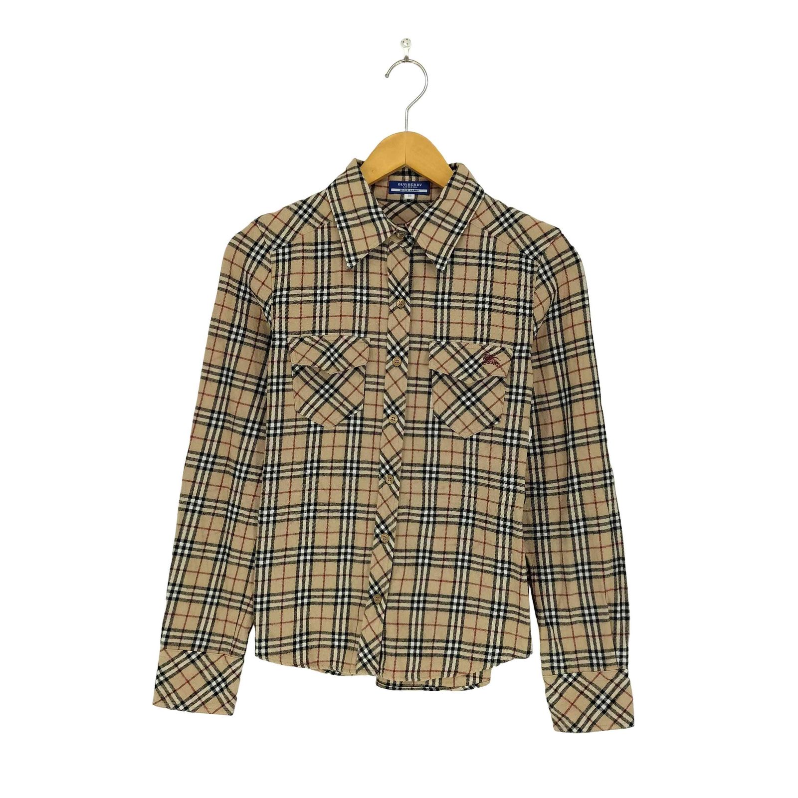 バーバリーブルーレーベル BURBERRY BLUE LABEL ホース刺繍ノバ