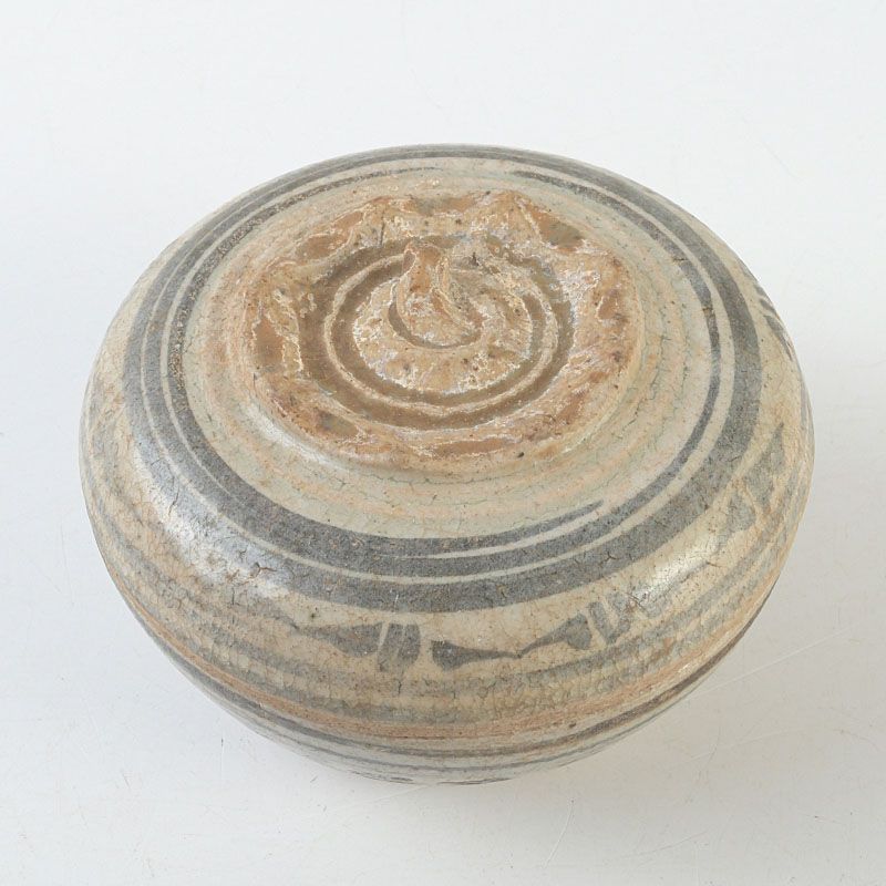 タイ古陶磁 スンコロク 宋胡録 香合 蓋物 C S657 - メルカリ