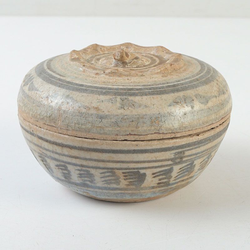 タイ古陶磁 スンコロク 宋胡録 香合 蓋物 C S657 - メルカリ