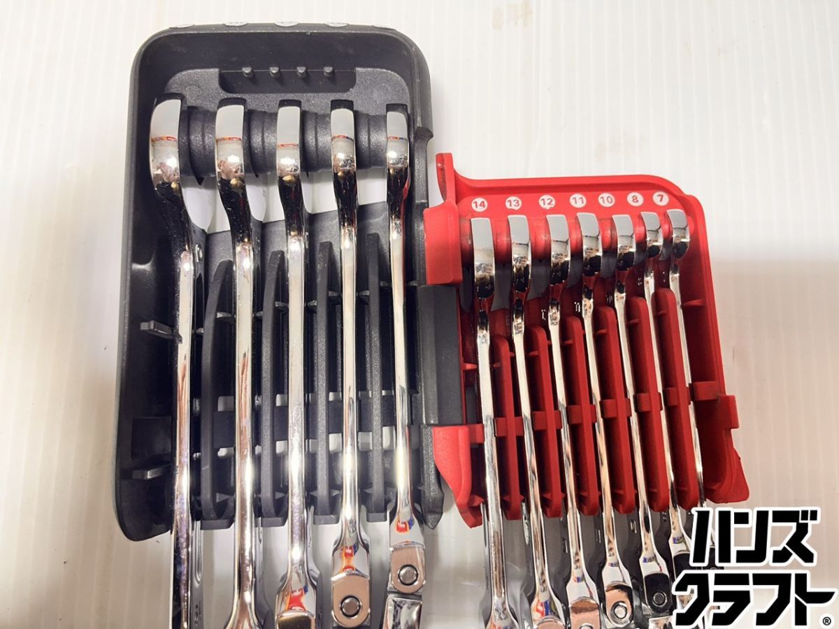 MAC TOOLS マックツール コンビネーションギアレンチセット PTTRAY-12 品
