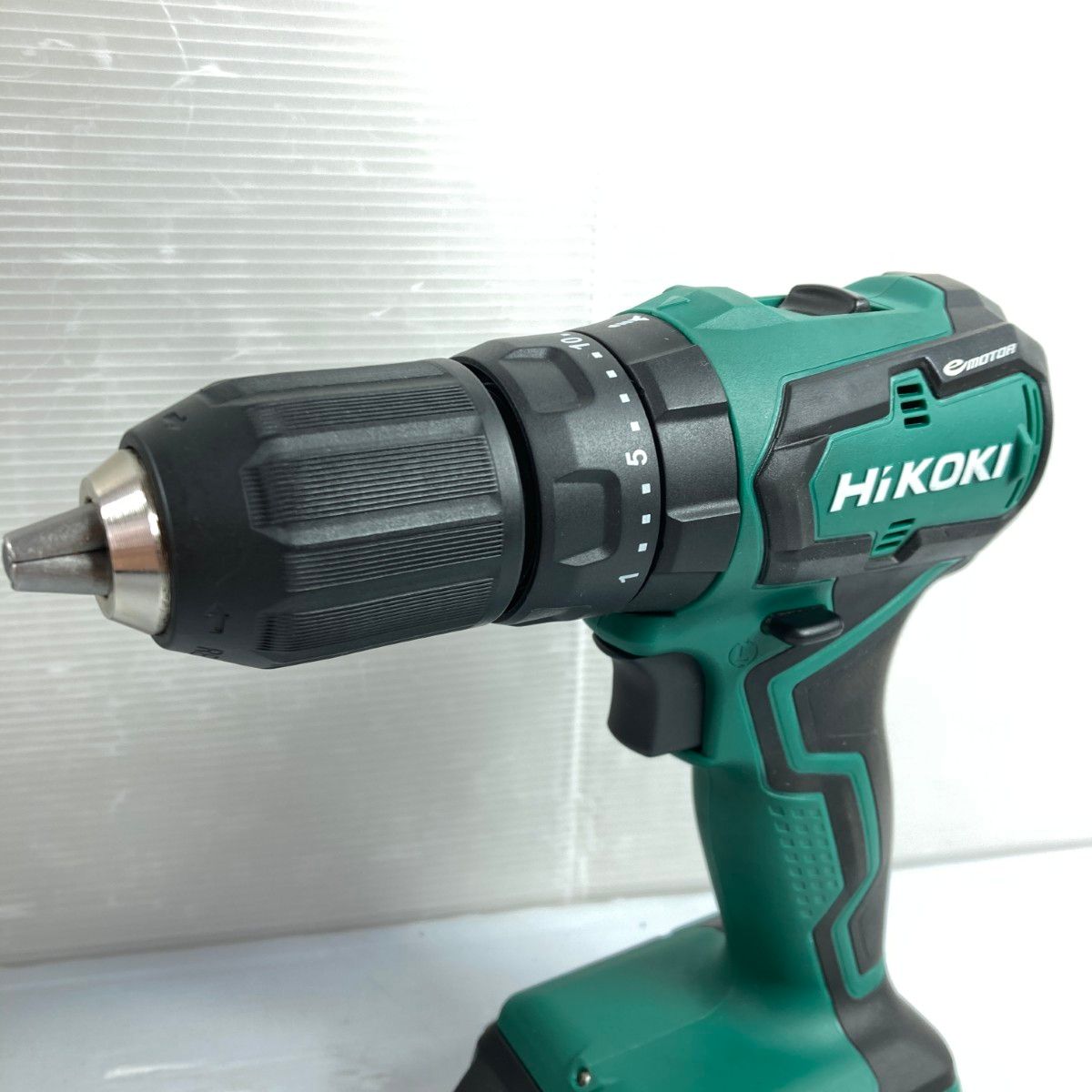 ＊＊HiKOKI ハイコーキ 18 V コードレス振動ドライバドリル バッテリ1 ケースｽ付 充電器なし PSEマークあり DV DD グリーン