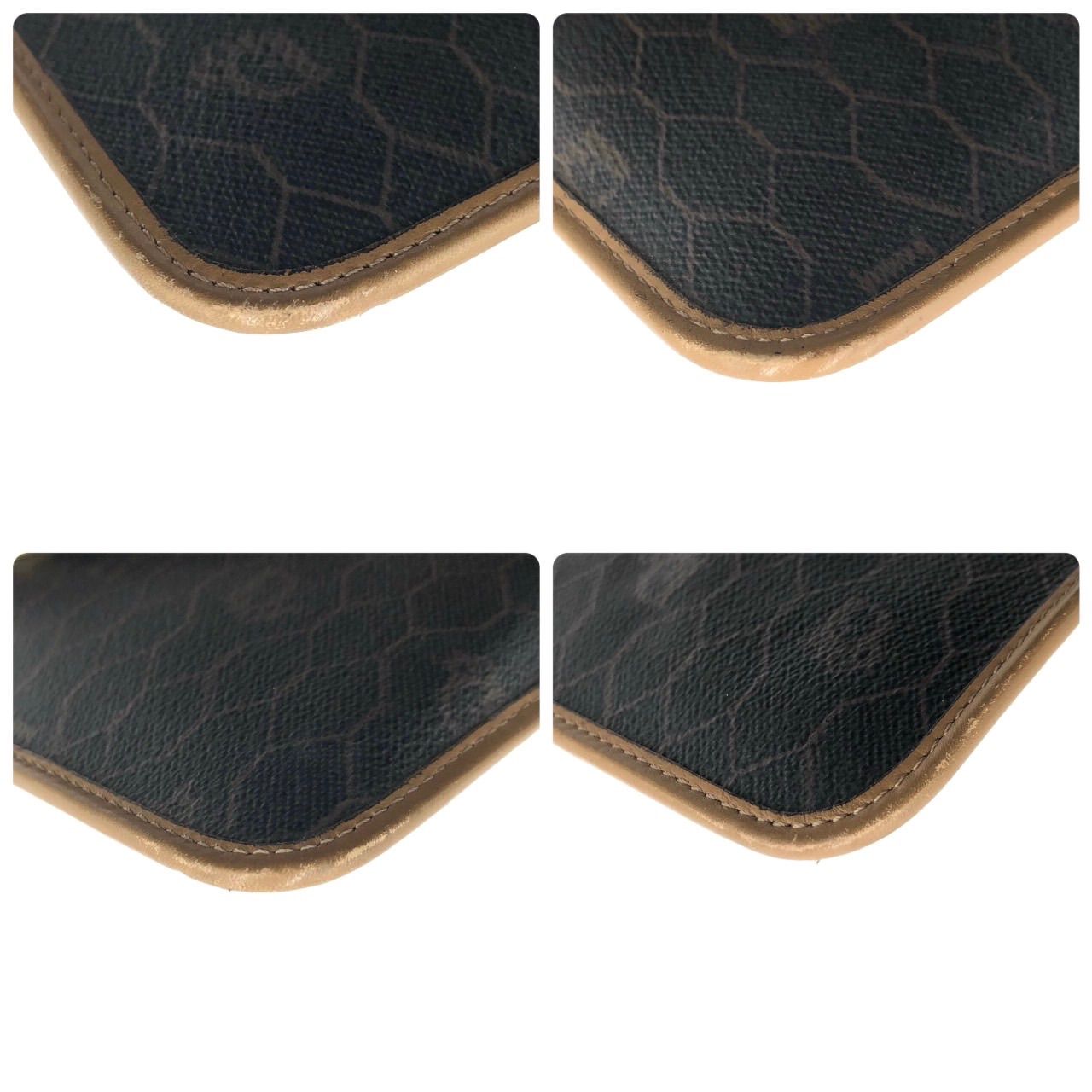 Christian Dior ディオール ハニカム柄 チェーン ショルダーバッグ