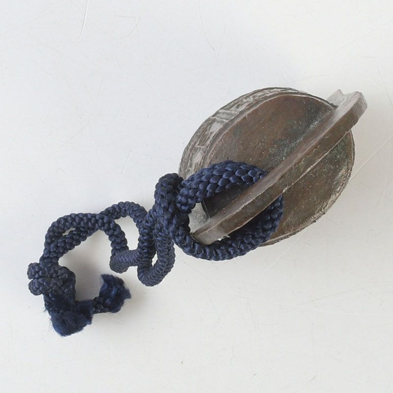 高岡銅器 古賀忠雄 鋳銅 卓鈴 置物 共箱 N S658 - メルカリ