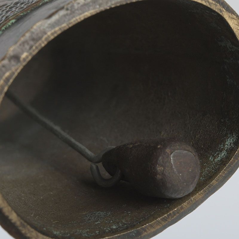 高岡銅器 古賀忠雄 鋳銅 卓鈴 置物 共箱 N S658 - メルカリ