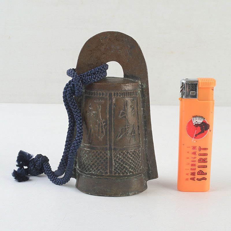 高岡銅器 古賀忠雄 鋳銅 卓鈴 置物 共箱 N S658 - メルカリ