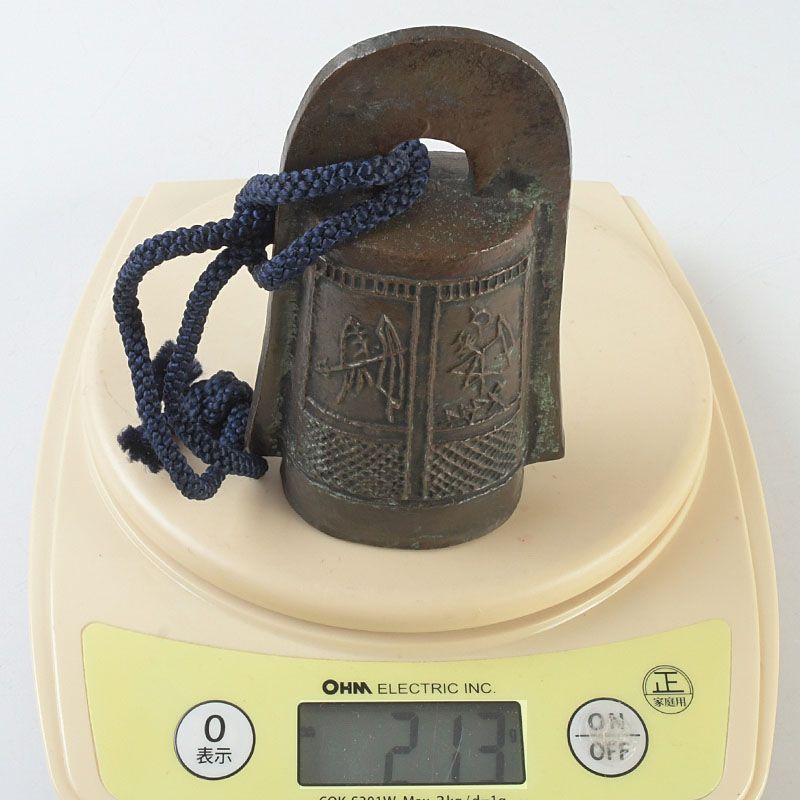 高岡銅器 古賀忠雄 鋳銅 卓鈴 置物 共箱 N S658 - メルカリ