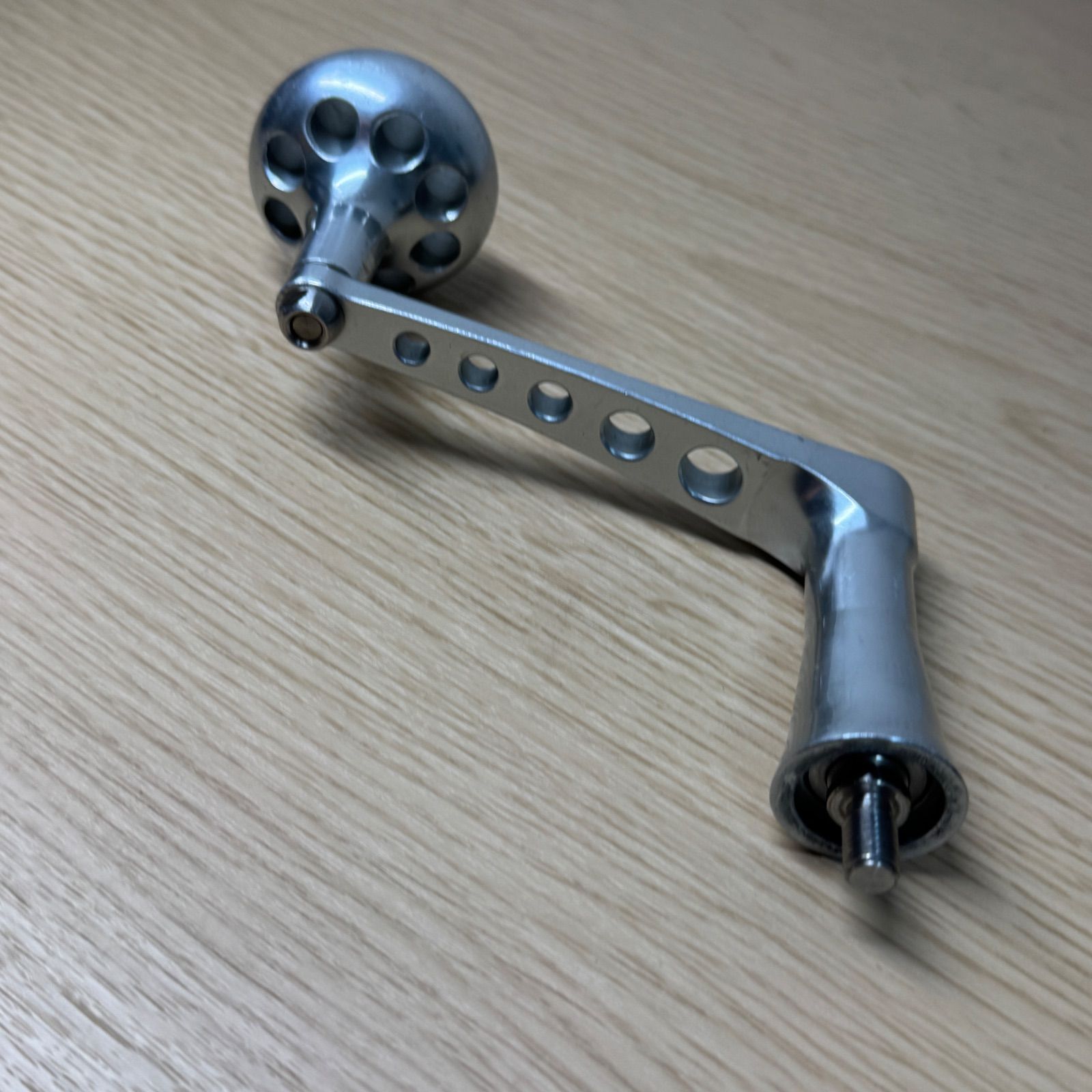 MCワークス BBパワーハンドル シマノ 右ハンドル用 シルバー No2665