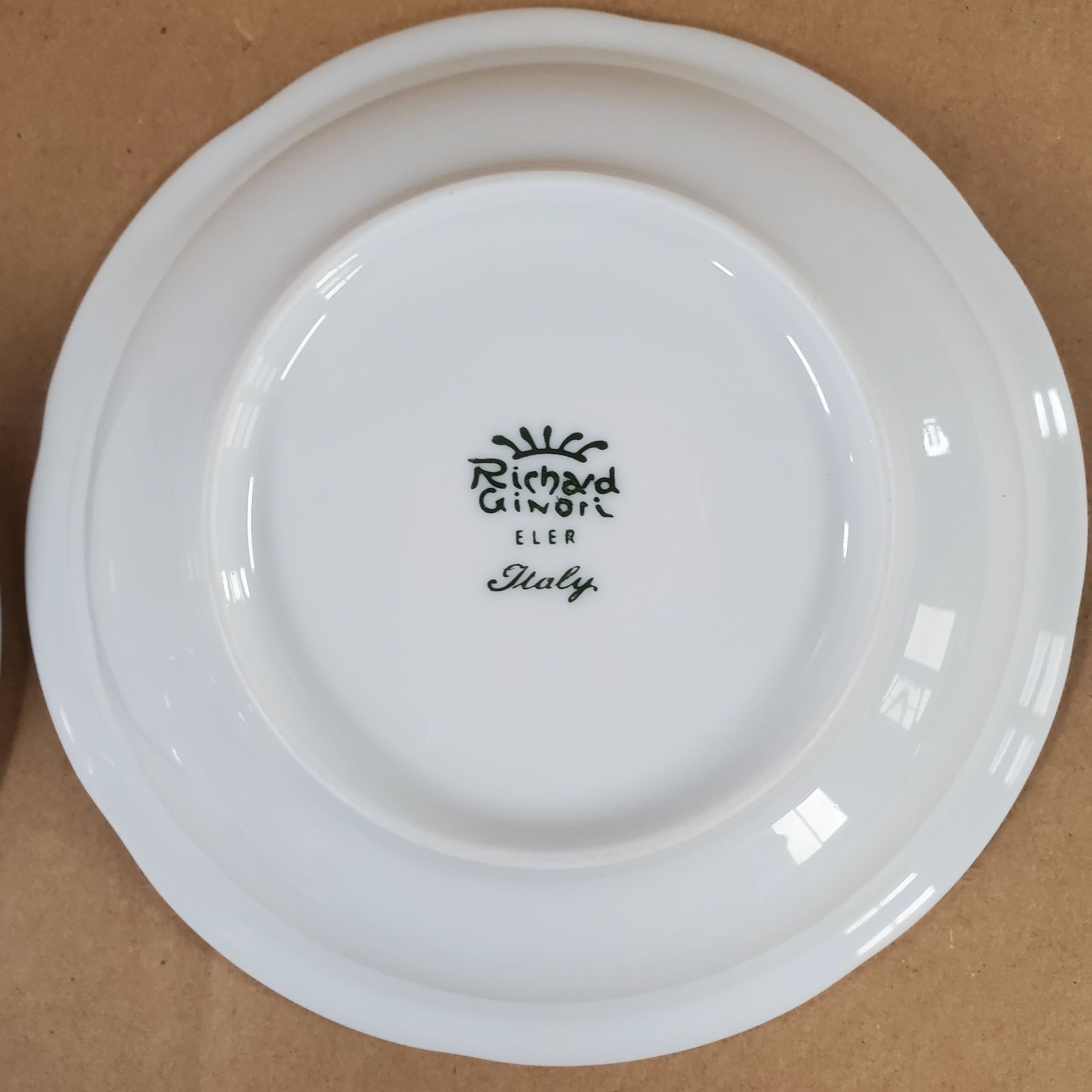 2枚】Richard Ginori リチャードジノリ ボンジョルノホワイト フルーツ